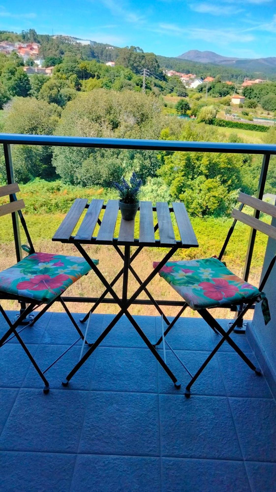 Apartamento Mirador De Padin Ribeira Exterior foto